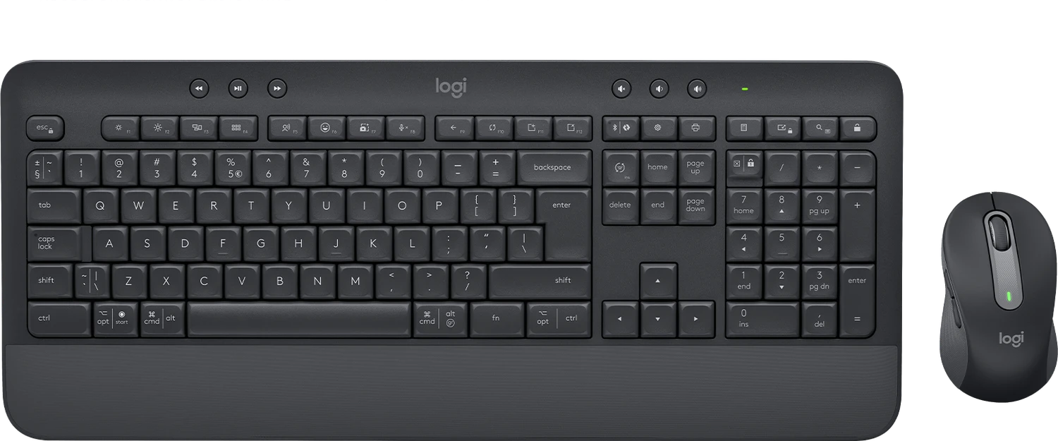 Logitech MK650 für Business – Tastatur, Grau