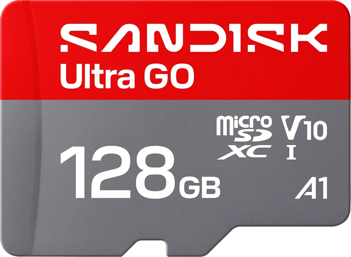 SanDisk Ultra GO microSDXC 256 GB – UHS-I, Klasse 10, U1, V10, A1, 190 MB/s Lesen