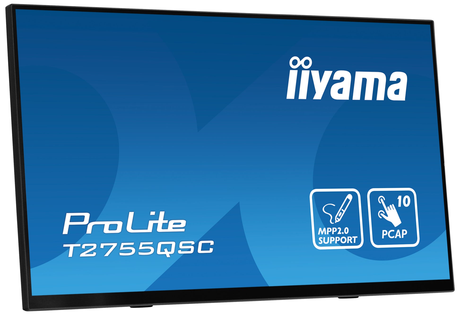iiyama ProLite T2755QSC-B1 – Touch-Monitor 27" – 2560 × 1440, IPS, PCAP 10-Punkt, HDMI/DP/USB-C