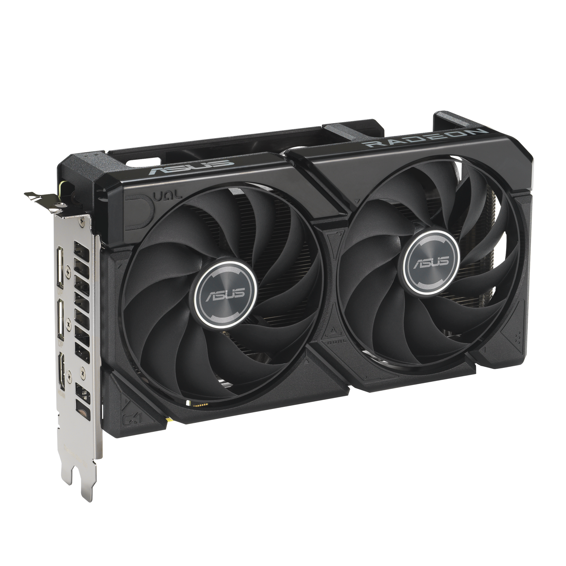 ASUS DUAL-RX9060XT-16G – PCIe-Grafikkarte – Radeon RX 9060 XT, 16 GB GDDR6, PCIe 5.0, 2×DP, 1×HDMI