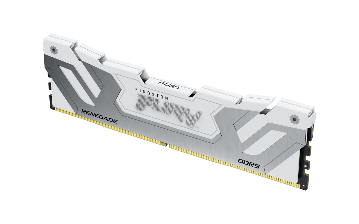 Kingston Technology Kingston FURY Renegade White CU – DDR5 Arbeitsspeicher – 24 GB, 8400 MT/s, CL40, 1,45 V