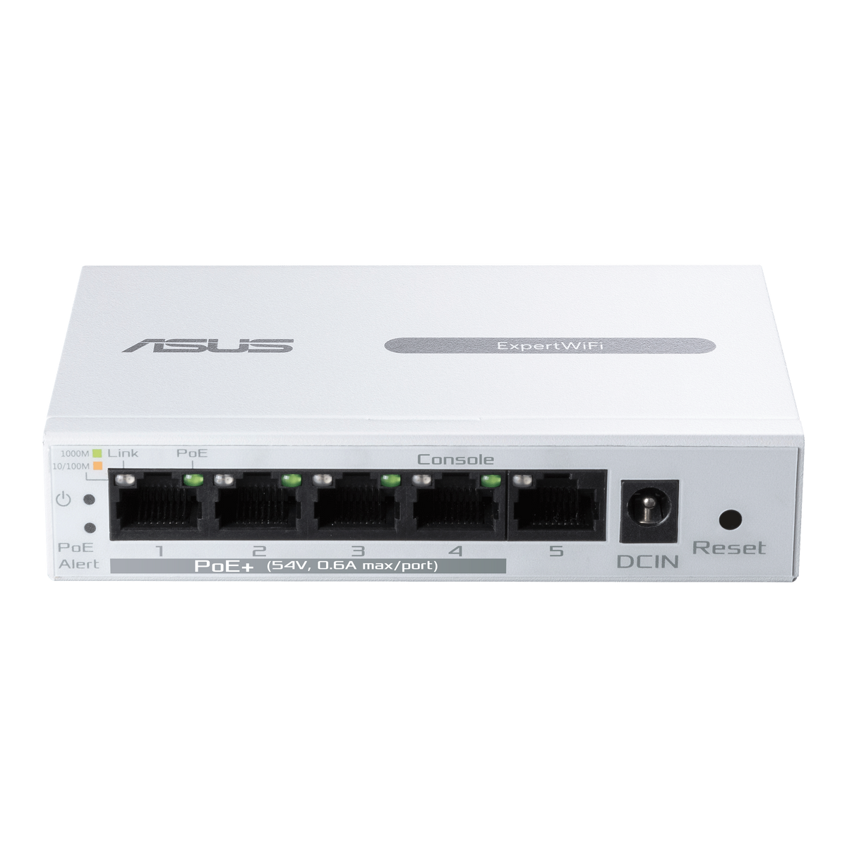 ASUS ExpertWiFi EBP15 – Managed Switch – 5×GbE, PoE+ 60 W