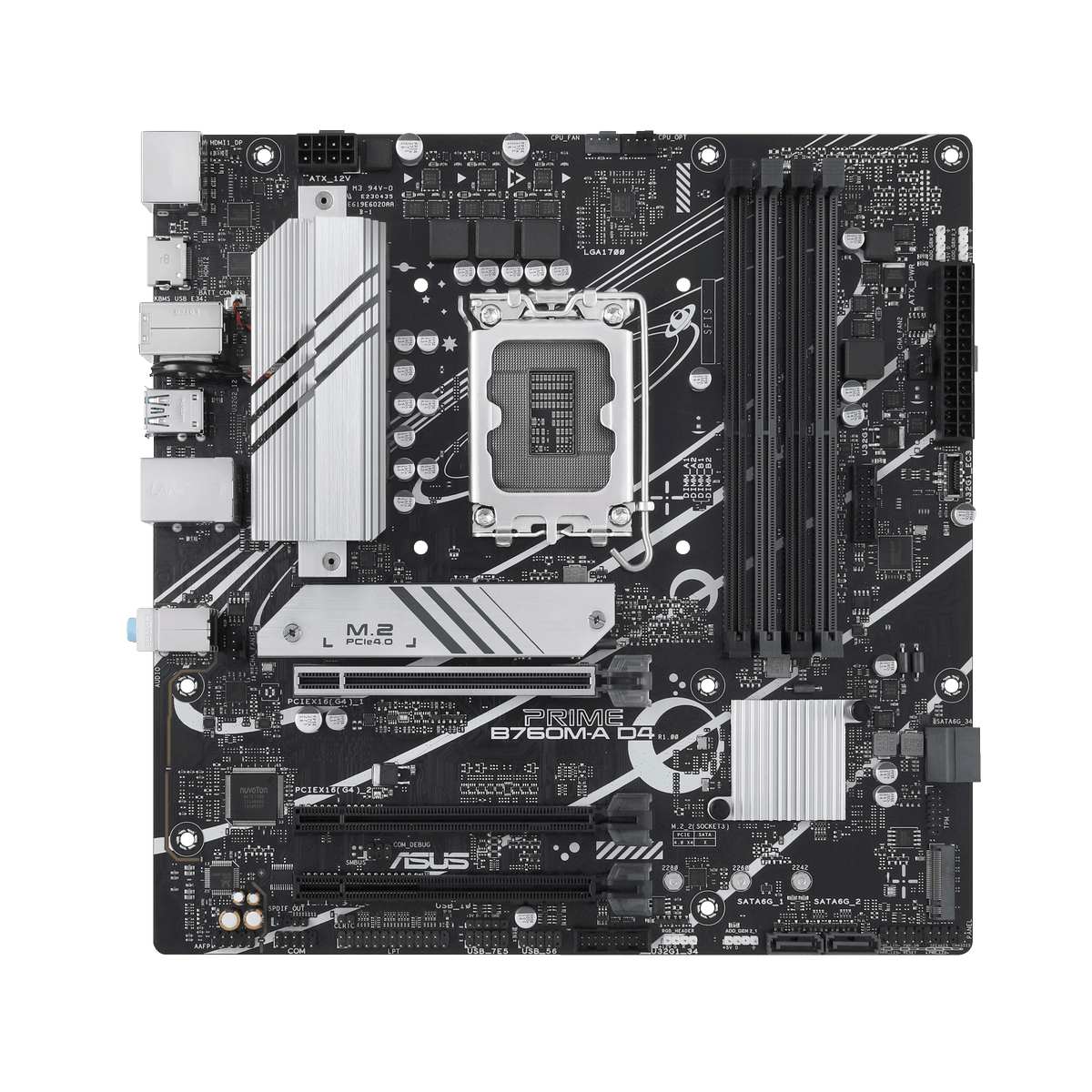 ASUS PRIME B760M-A D4-CSM – Mainboard – LGA 1700, Intel B760, mATX, DDR4