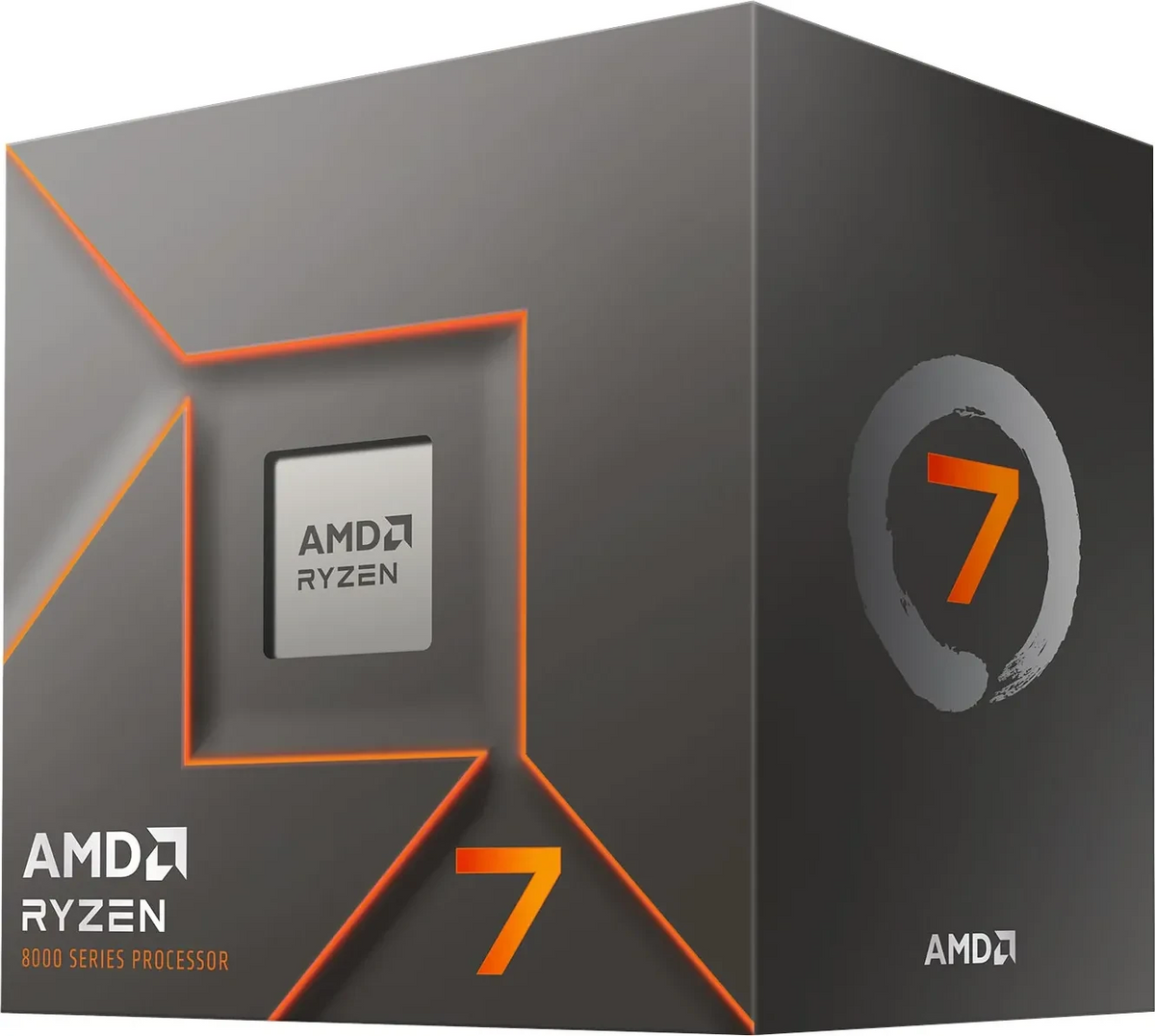 AMD Ryzen 7 8700F – Prozessor – 8 Kerne, 16 Threads, 4,1 GHz, Boost 5 GHz, Sockel AM5, 65 W
