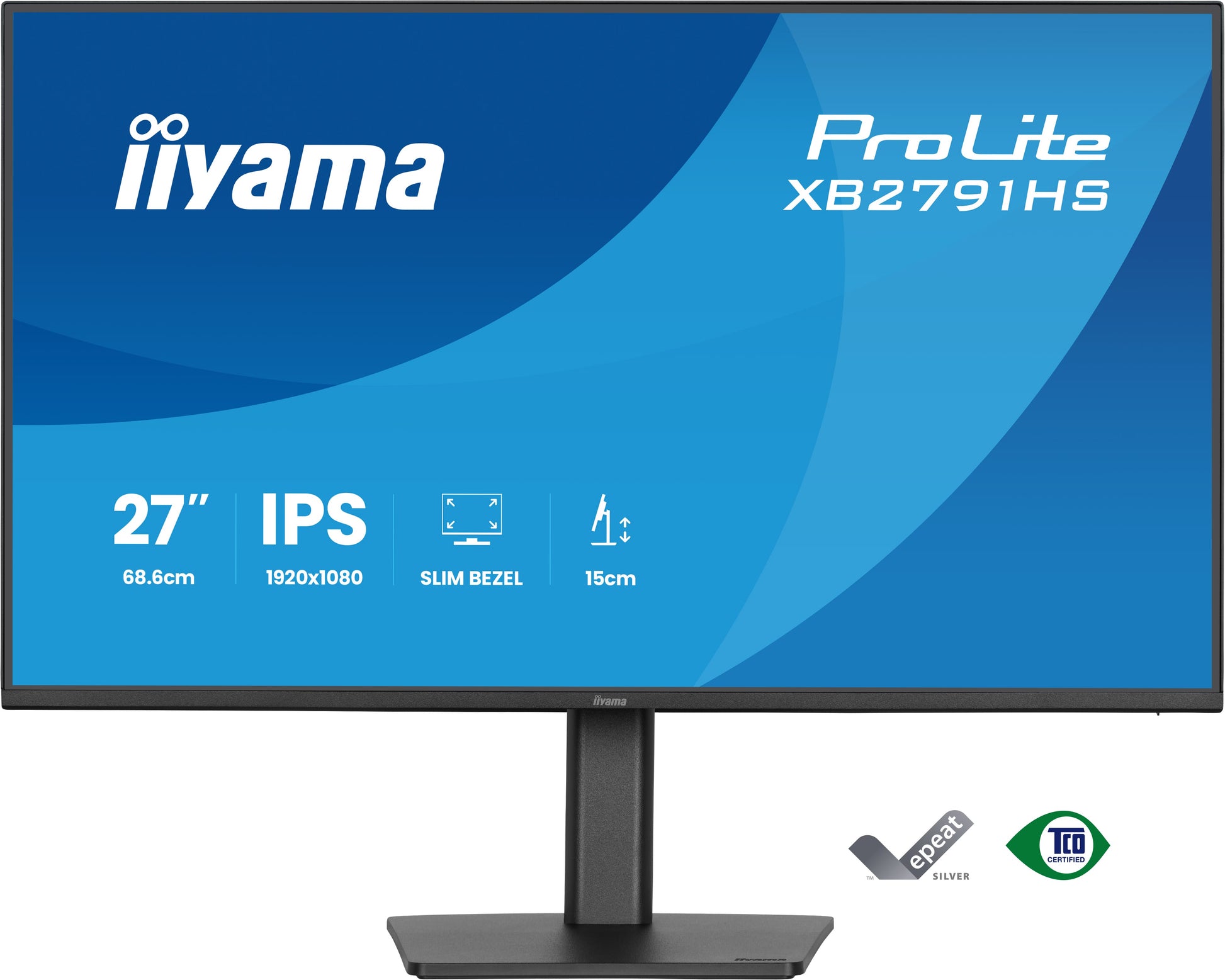 iiyama ProLite XB2791HS-B1 – 27", 1920 × 1080 (Full HD), IPS, 120 Hz