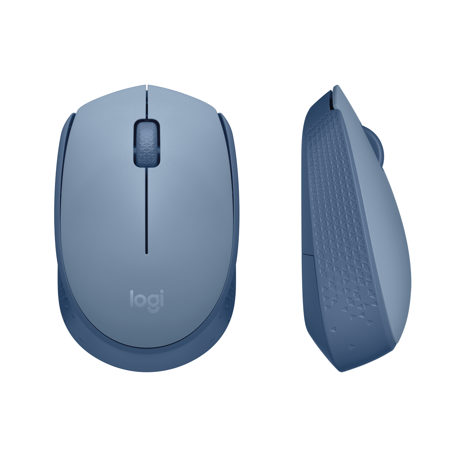 Logitech M171 – Maus – Kabellos (2,4 GHz), Beidhändig, Blau