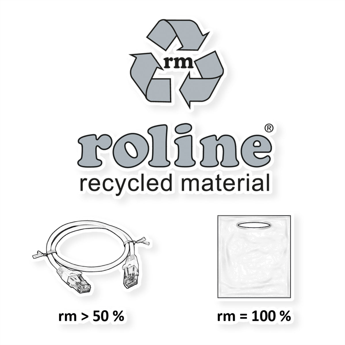 ROLINE DisplayPort Kabel DP 1.4 8K 60 Hz – 3 m – für Monitore, Notebooks und PCs