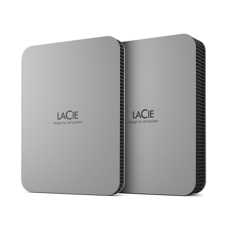LaCie Mobile Drive Speichergerät – 1 TB, USB Typ-C (3.2 Gen 1), 2,5"