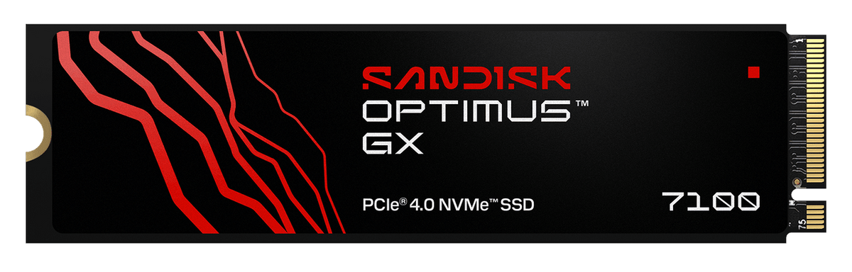 SanDisk Optimus GX7100 4 TB – für M.2 2280, PCIe Gen4, NVMe