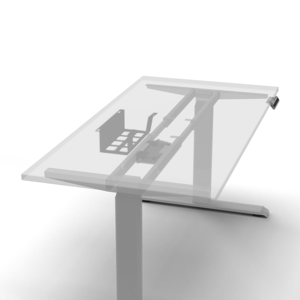 Max hauri connect Max Hauri V 310 Untertisch-Kabelwanne – 310×120×87 mm – Stahl – Schwarz, Schraubbefestigung, 1 Stk.
