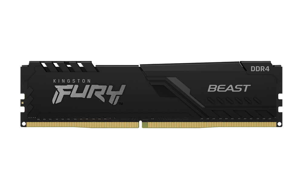 Kingston Technology Kingston FURY Beast – 16 GB DDR4-3200 CL16 DIMM, 288-Pin, 1,35 V, Unbuffered, Schwarz