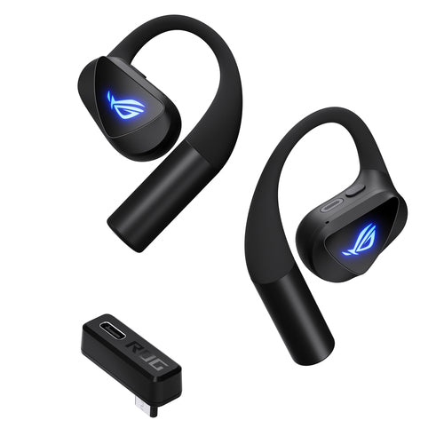 ASUS ROG Cetra Open Wireless Ohrbügel True Wireless – Stereo, mit USB-C-Dongle, mit Ladecase, für PS5, Switch