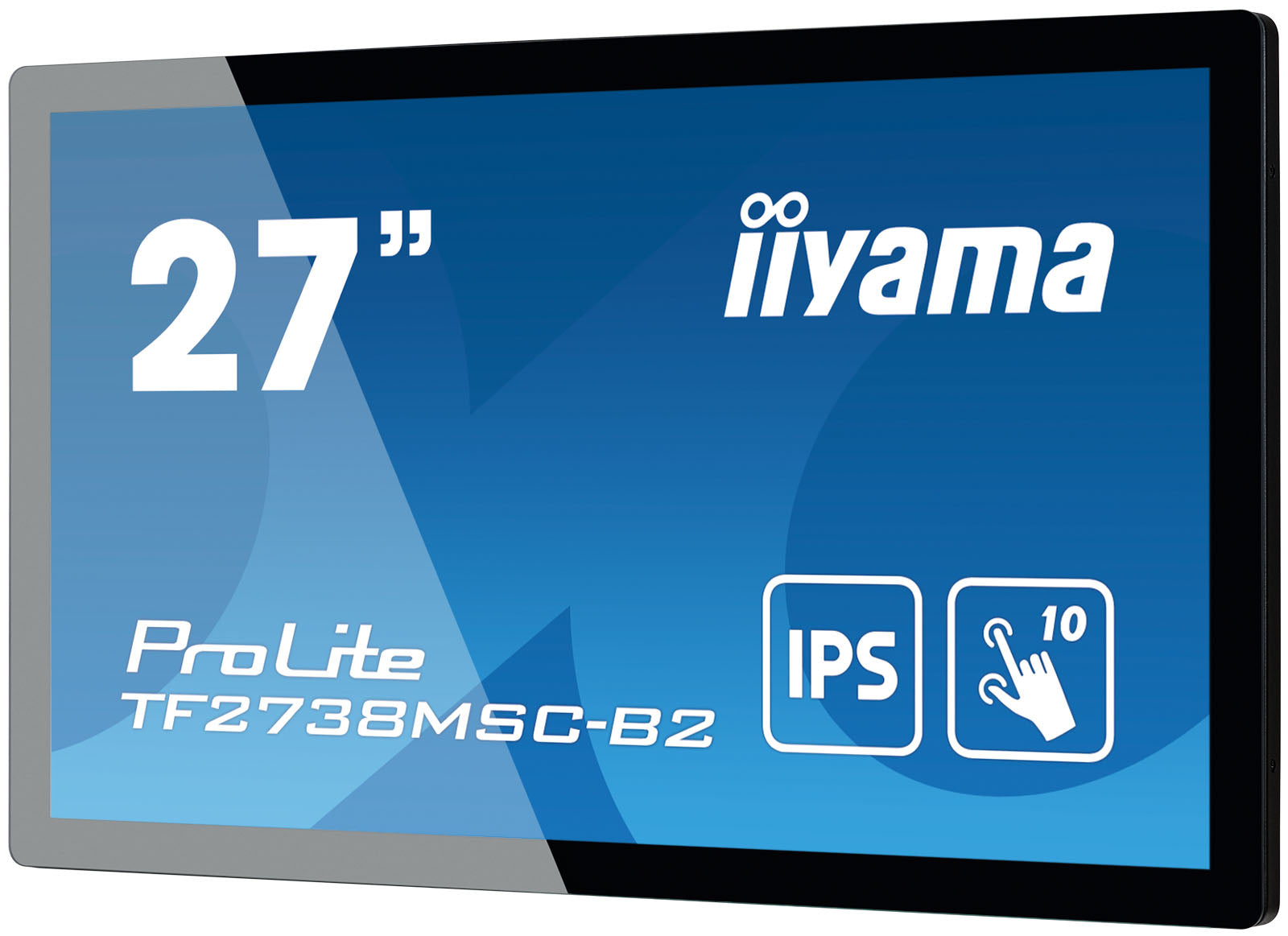 iiyama TF2738MSC-B2 – 27" Touch, 1920 × 1080 (Full HD), IPS