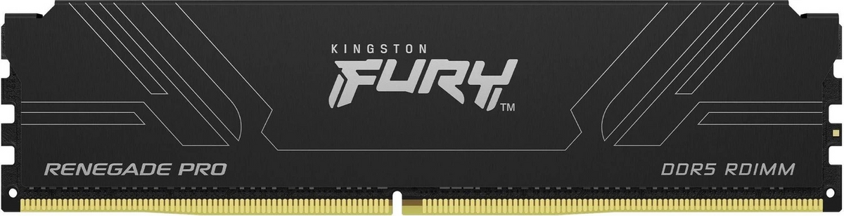 Kingston Technology Kingston FURY Renegade Pro Schwarz – DDR5 Registered ECC 16 GB, 7200 MT/s, CL38, 288-Pin DIMM, Schwarz