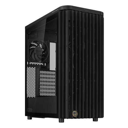 ASUS ProArt PA401 TG – PC-Gehäuse – ATX, Gehärtetes Glas, Schwarz, 7 Slots, 2×3,5", 2×2,5", 503×225×412 mm