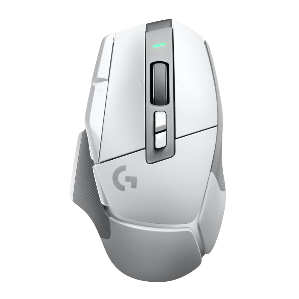 Logitech G G502 X LIGHTSPEED – Gaming-Maus – Kabellos (2,4 GHz), 25600 DPI, Rechts, Weiss