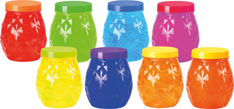 Okto sensory art Slime – H 5,5 × Ø 3,5 cm – 70 ml – ab 3 Jahren – Kunststoff – mehrfarbig