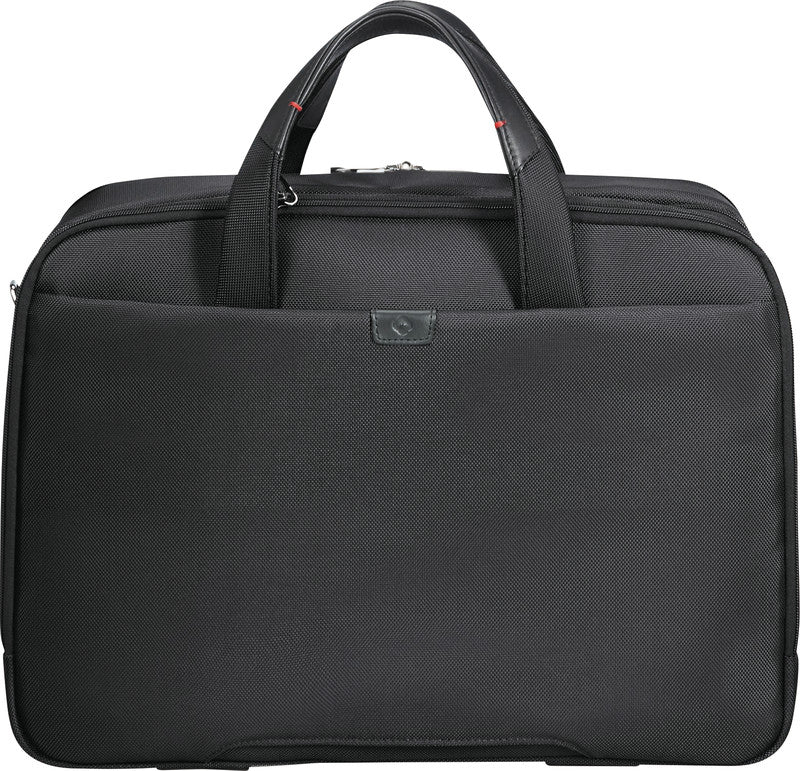 Samsonite Pro-DLX 5 Notebook-Tasche – 24,5/31 l, RFID-Fach, Aufsteckfunktion, Nylon, Schwarz