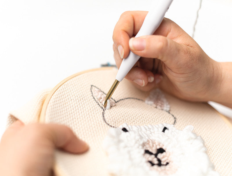Folia Punch Needle – 1 Stück – mehrfarbig – Ø 5 mm