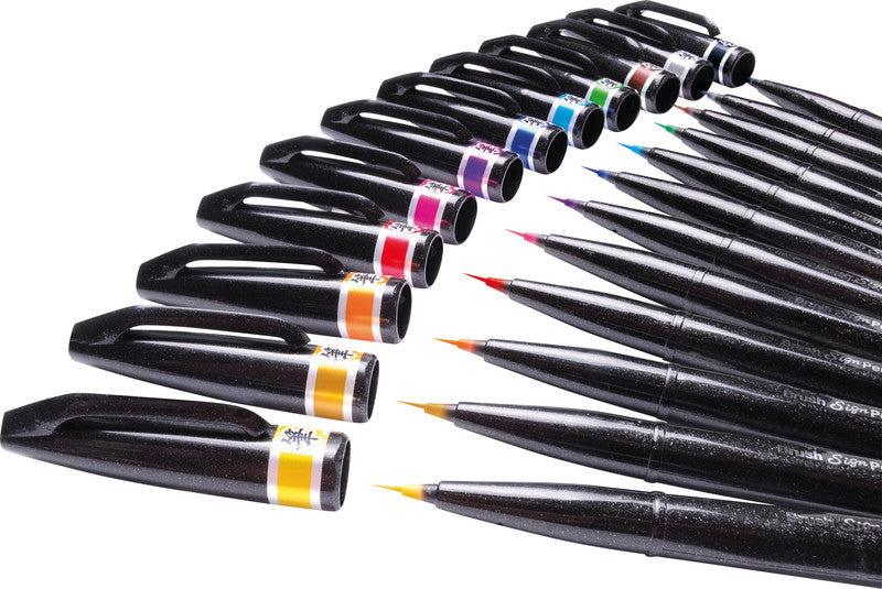 Pentel Pinselstift, Strichbreite 0,03–2 mm, auswaschbar, 1 Stk.