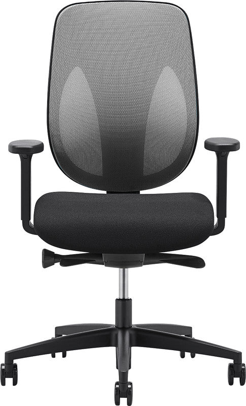 Giroflex Bürostuhl 353 – Sitzhöhe 39-51 cm, 110 kg, Schwarz