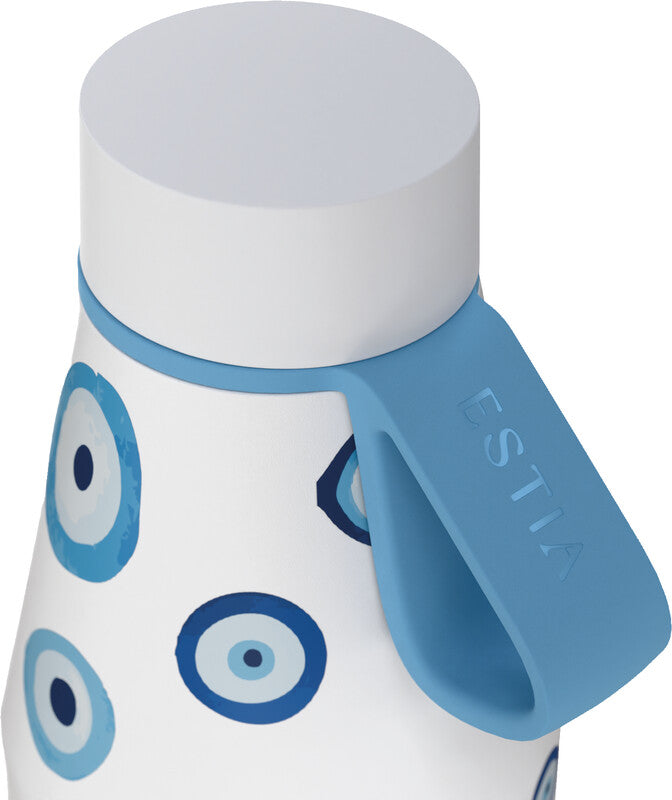 Estia Flow Isolierflasche 500 ml – Doppelwandig 12 h Heiss / 24 h Kalt, Edelstahl, Schraubdeckel