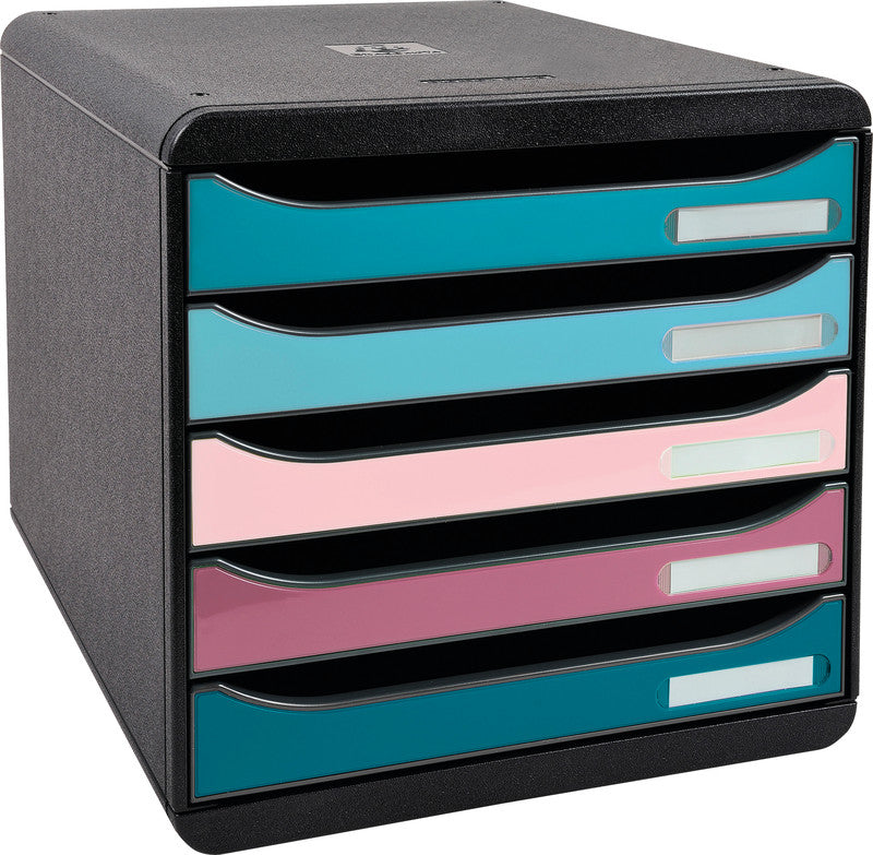 Exacompta Schubladenelement Big-Box Plus – für Format A4/A4+ – 278 × 271 × 347 mm
