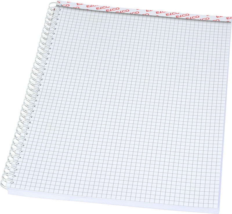 Elco Collegeblock, 4-fach gelocht, perforiert, 80 g/m² – mehrfarbig, für ELCO Notes-App, 2er-Pack