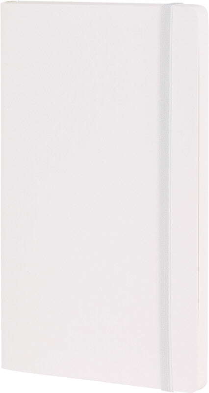 Castelli Skizzenbuch, 13 × 21 cm, 120 g/m², 128 Seiten, weiss, mit Gummiband, säurefrei