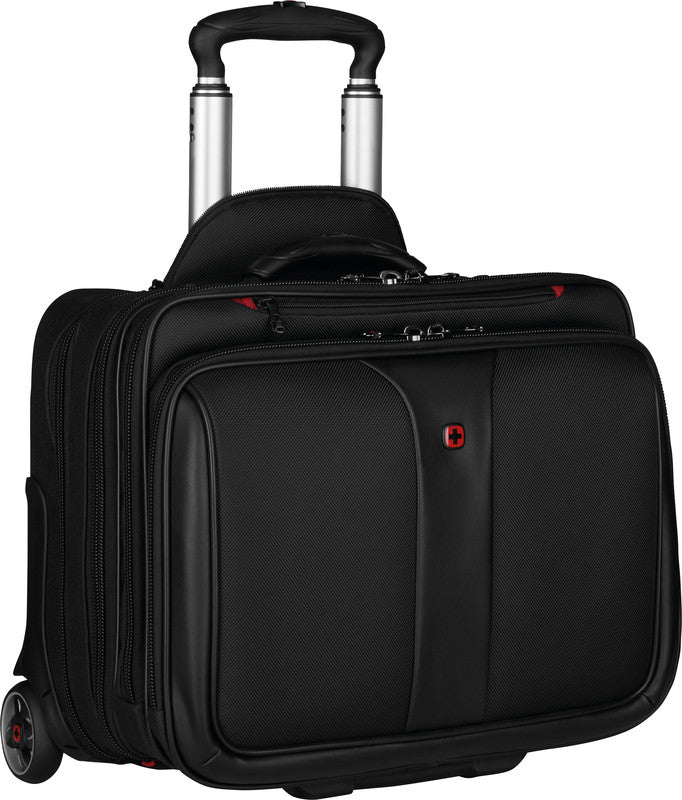 Wenger/SwissGear Wenger Notebook-Trolley Patriot – 25 l, für Notebooks bis 17", Weichschale, schwarz, 43 × 41 × 31 cm