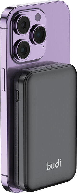 Budi Multi-Funktionsbox 14-in-1 – Spezialzubehör – MagSafe 15 W, SD/TF-Kartenleser – für iPhone (MagSafe)