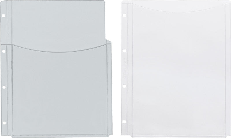 Kolma Sichtmappe A4 – Transparent, Kunststoff, Glänzend, 180 µm, 5er-Pack, 100% Rezyklierbar