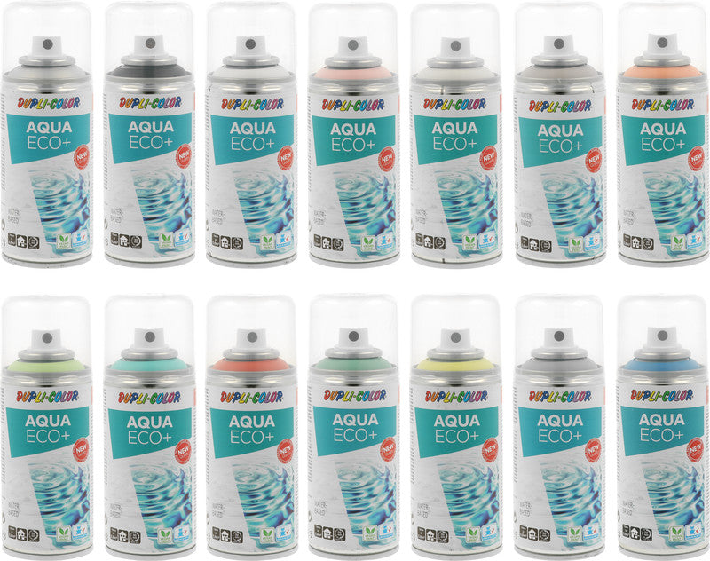 Dupli-Color Aqua Eco+ Farbspray – Transparent, matt – 150 ml – für innen/aussen, Styropor