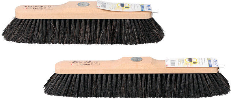 Ebnat Bodenwischer Oeko – 40 cm, Pferdehaar, ohne Stiel, Buche