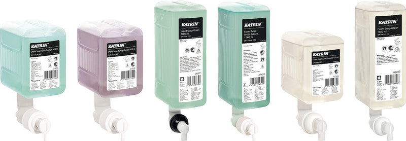 Katrin Inclusive Nachfüllung – Seifenkartusche, Flüssigseife, Arctic Breeze, 1000 ml