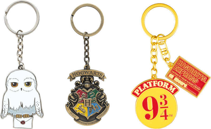 Harry Potter Schlüsselanhänger Hogwarts – Zink, Mehrfarbig