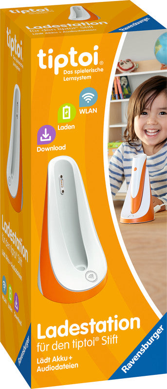 Ravensburger tiptoi Ladestation (4. Gen.) – magnetisch, WLAN – für tiptoi Stift (4. Gen.)