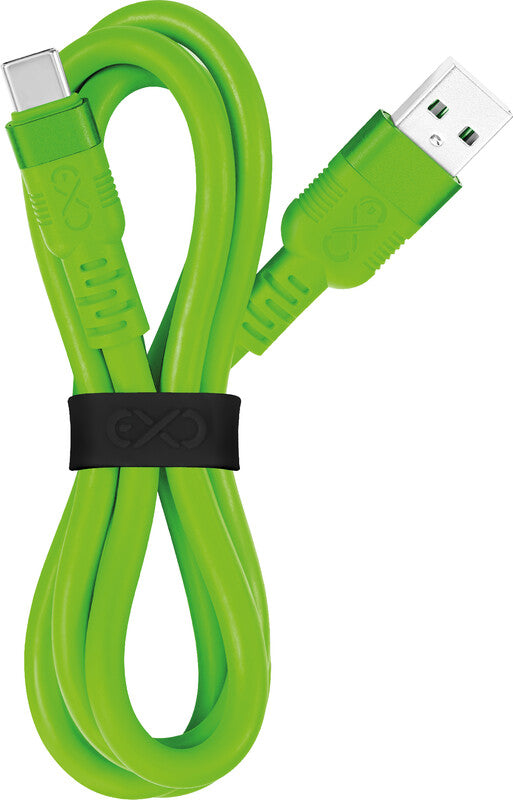 EXC USB-Kabel, USB-A zu USB-C, 2 m, Ladekabel, für universelle USB-Endgeräte