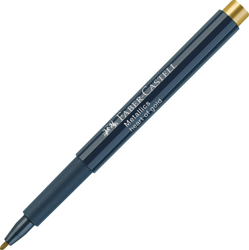 Faber-Castell Non-Permanent Marker Creative Studio – Rundspitze 1,5 mm – heart of gold