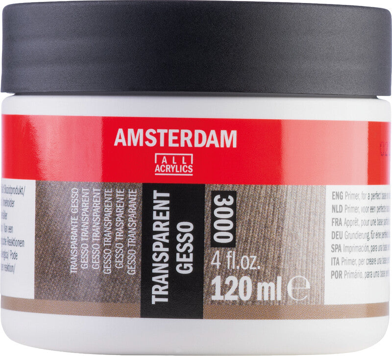 Royal Talens Gesso – 120 ml – transparent, wasserfest