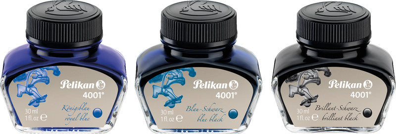 Pelikan Tintenglas 4001 – Schwarz, geruchsarm, 30 ml