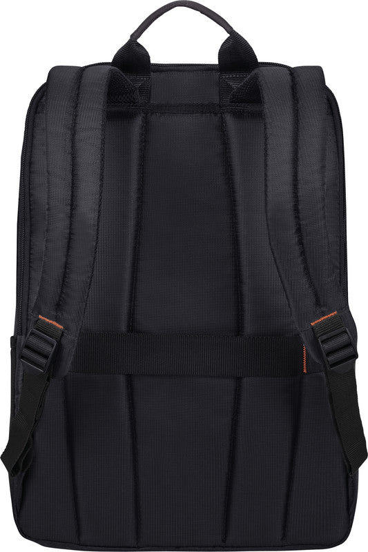 Samsonite Network 4 Notebook-Rucksack – 25 l, Aufsteckfunktion, Recyceltes PET (rPET), Schwarz