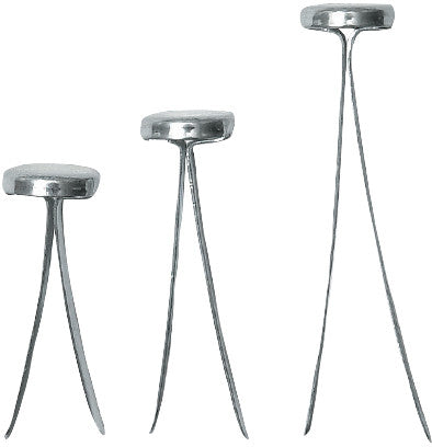 Omega Büroklammern – Musterklammern – 26 mm – Metall – Silber – 100 Stück