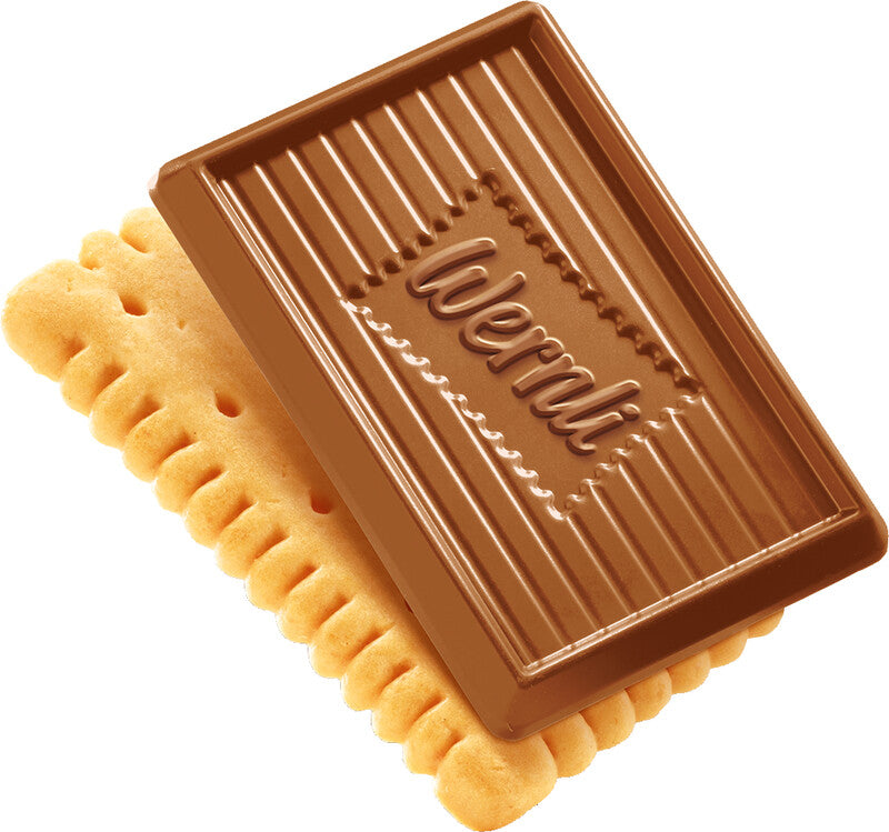 Wernli Choco Petit Beurre – Gebäck, Schokolade, Pocket Pack, 50 g