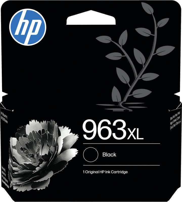 HP 963XL Schwarz Tintenpatrone (Original) – 2'000 Seiten – für OfficeJet Pro 9010/9012/9014 … – 3JA30AE