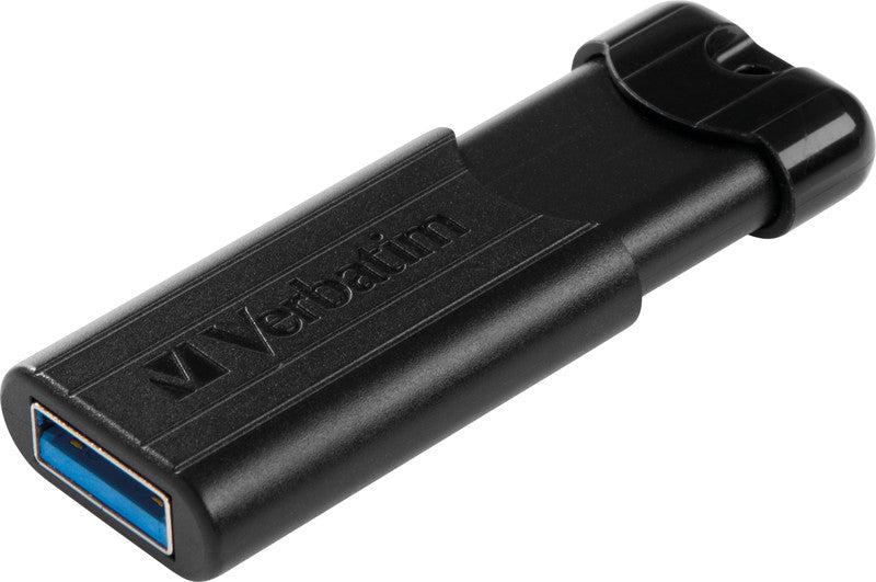 Verbatim Pin Stripe USB-Stick – 256 GB, USB 3.0, Schwarz