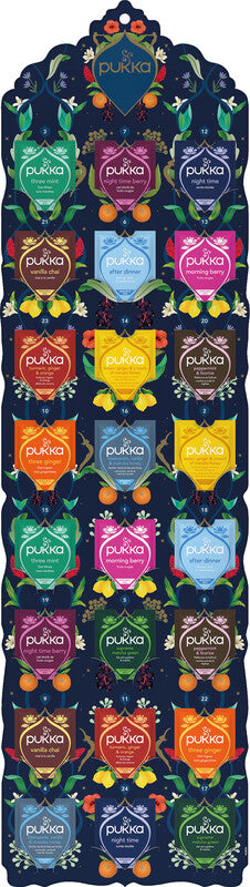 Pukka Adventskalender, 2024 – 24 Bio-Tees