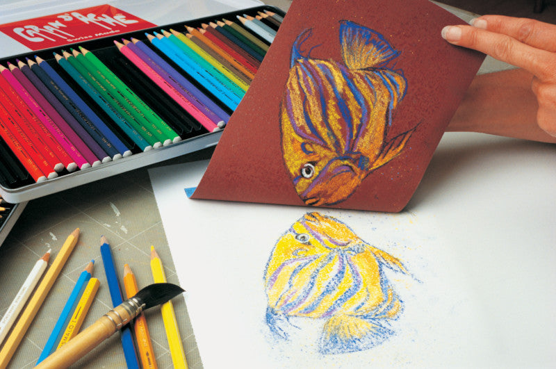Caran d-Ache Caran d'Ache Prismalo Aquarellfarbstifte – 80 Farben, im Metalletui, Ø 3 mm, FSC