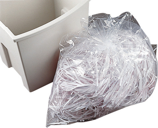 Rexel Aktenvernichtersäcke – 100 Stk., für 115 l, transparent