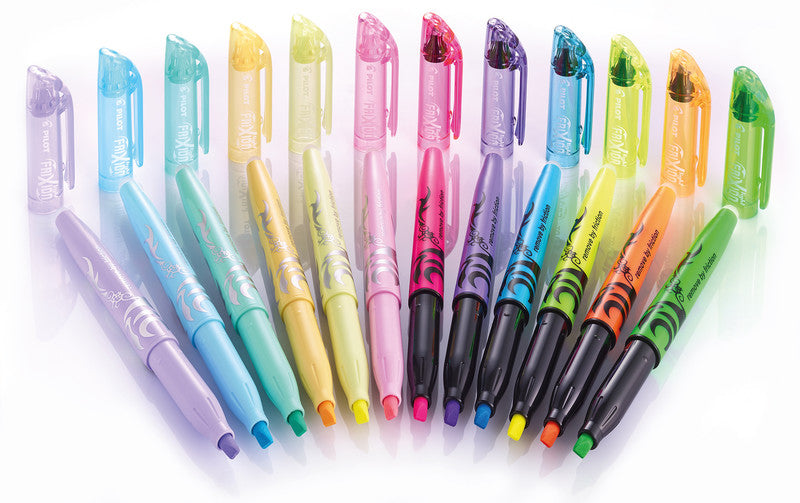 Pilot FriXion Light Textmarker Grün – Keilspitze, 3,3 mm, radierbar